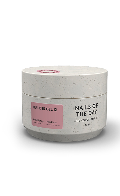 NAILS OF THE DAY Builder Gel 12, 15 ml